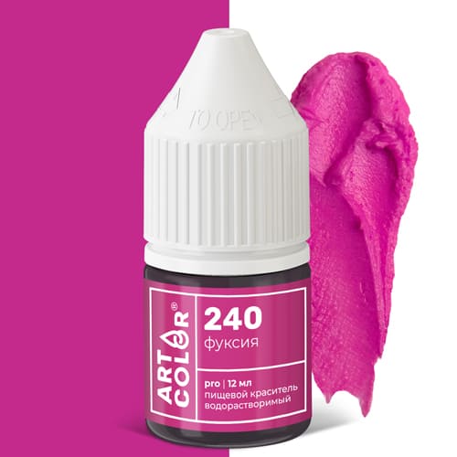 Краситель гелевый жирорастворимый  Art Color choco 219 "Фуксия"12мл