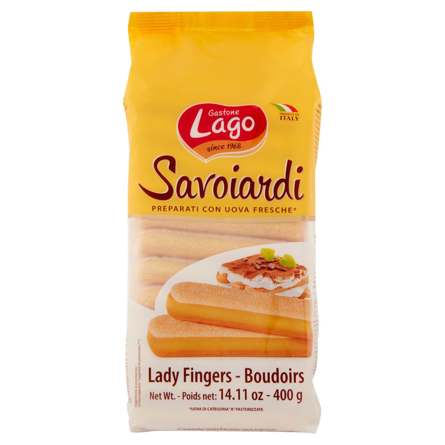 Печенье савоярди "Lago" 400г
