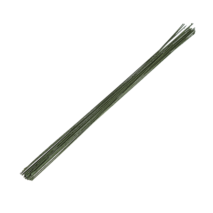 Проволока зеленая 1,2мм 36см, 20шт