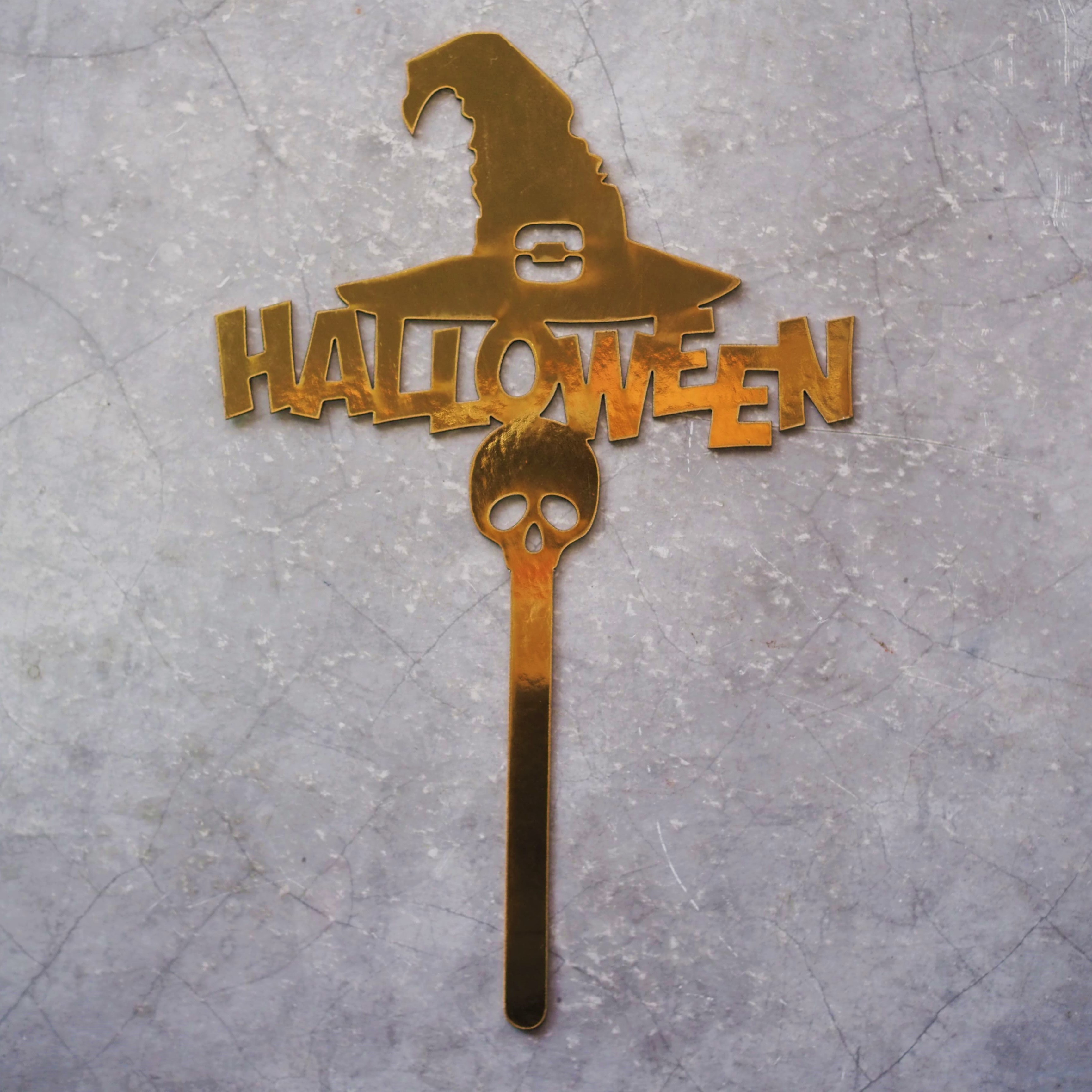 Топпер "Halloween" золото