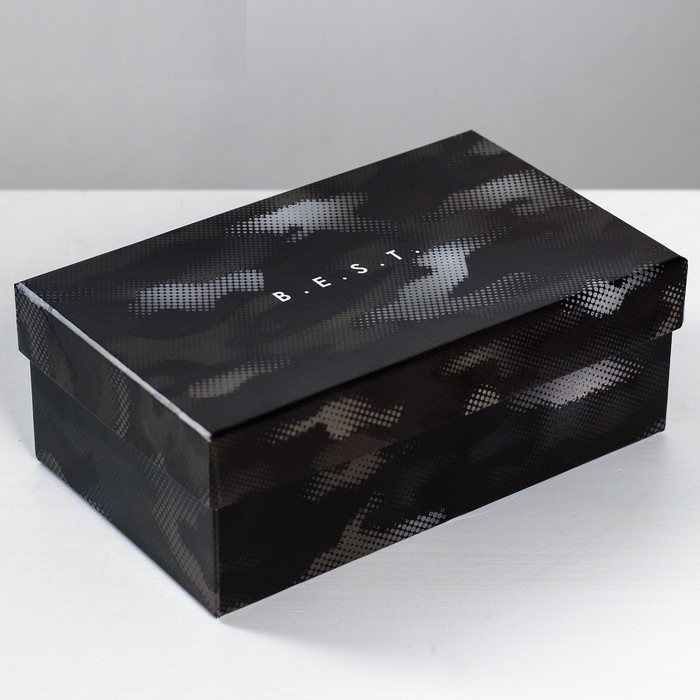 Коробка подарочная "Хаки" 18*11*6,5см